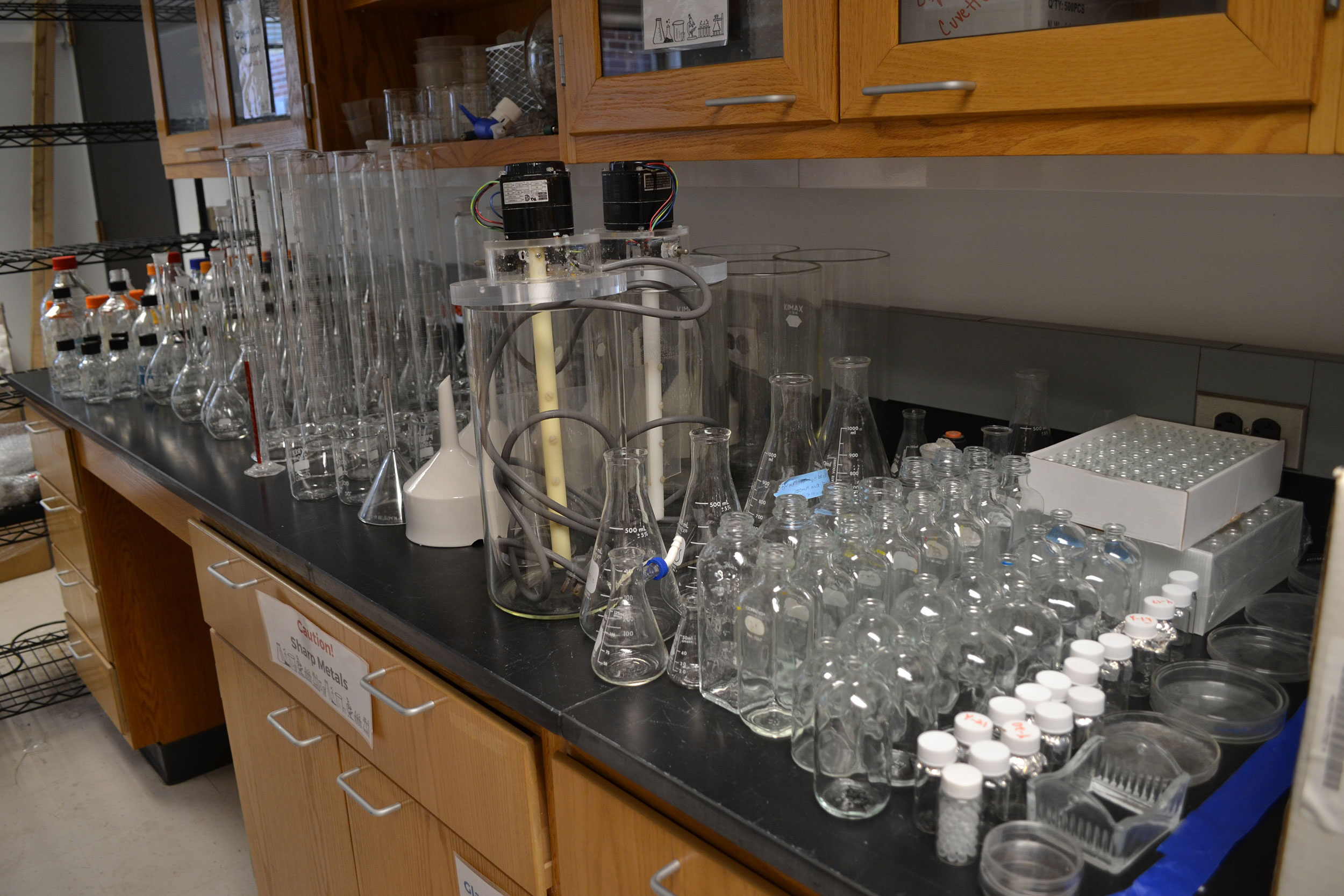 Some of the lab equipment available at the Lab Swap Shop.